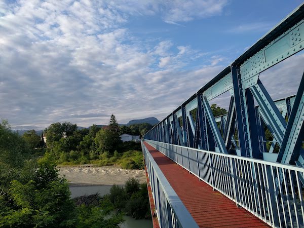 Le pont et la Drôme